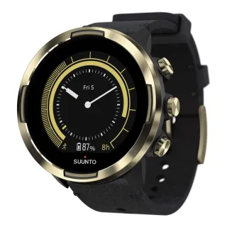 Suunto 9 Baro gold leather