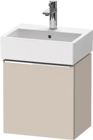 Duravit D-Neo Waschtischunterbau wandhängend Taupe Matt 434x322x440 mm - DE4217L10910000 DE4217L10910000