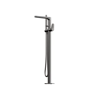 Steinberg Serie 340 Freistehende Wannen-Armatur, Gunmetal gebürstet 340 1162 BGM