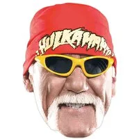 Verkleidungsmaske Wrestling - Masken - WWE - Hulk Hogan