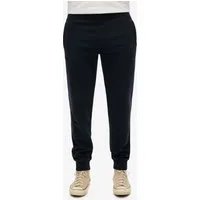 Superdry Sweathose ESSENTIAL LOGO JOGGERS HB aus Baumwollmischung, mit angerauter Sweatware, Relaxed Fit