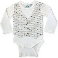 Isar-Trachten Trachtenkleid Baby Body - TIANO - creme