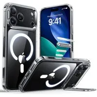 ESR Handyhülle Classic Hybrid HaloLock iPhone 17 Pro Max, Kamerasteuerung Taste, Stash Stand, 3 Modi Ständer