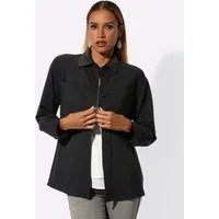 creation L Blusenblazer Hemdjacke Langarm