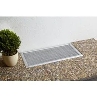 hecht international Lichtschachtabdeckung PROFI, Kellerschachtabdeckung, kürzbar