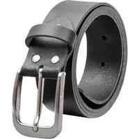 COLOGNEBELT Ledergürtel OM428-SL-Schwarz MADE IN GERMANY, Schwarz Kürzbar, 100 % Echtleder, Unisex