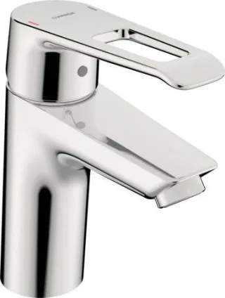 Hansa Waschtischarmatur HANSAPOLO 5152 Bügelh. Ausld. 110 mm chr 51522286