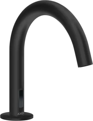 Hansgrohe Waschtischmischer Elektronik Axor Uno mattschwarz, 38010670 38010670