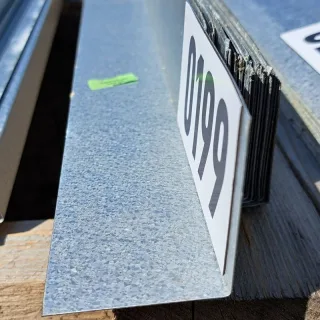 Winkelblech | 2,00 m Länge | Aluzink
