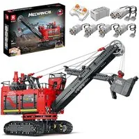 Reobrix Reobrix 22014 Schaufelbagger Raupenbagger - RC-Control Konstruktionsspielsteine, (2968 St)