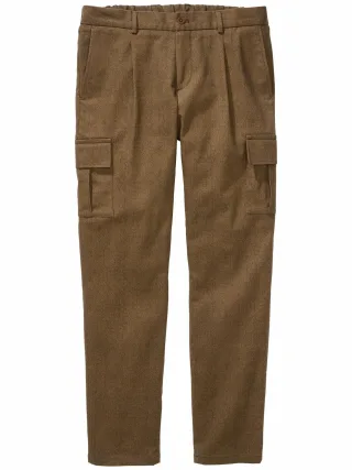 Mey & Edlich Herren Trilogie-Anzugcargo Braun 98 % Baumwolle, 2 % Elasthan