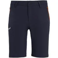 Salewa Trekkinghose Wanderhose Short Talveno DST Softshell (wasserabweisend) kurz navyblau