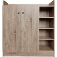 HTI-Line Kommode Kommode Nina mit 8 Regalfächern (Stück, 1 St., 1x Kommode Nina), Anrichte Sideboard Schrank