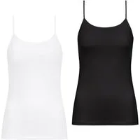 Mey Unterhemd EMOTION Spaghetti‑Tops, nahtlos & kühlend im 2er SPARPACK