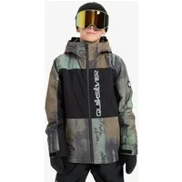 Quiksilver Skijacke SIDE HIT BLOCK YOUTH JK für Teens, atmungsaktives Material, wasserabweisend, aus Polyester