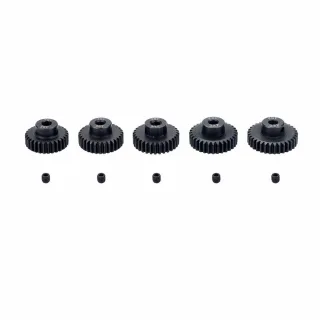 5PCS 48DP 29T 30T 31T 32T 33T Metal Pinion Motor Gear for 3.175mm Shaft 1/10 RC Car Engine