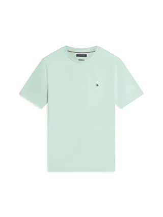 Tommy Hilfiger - T-Shirt mit Rundhalsausschnitt grün - Gr. - M