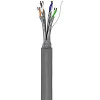 Netzwerkkabel Cat.6, S/FTP (PiMF) grau, 305 Meter