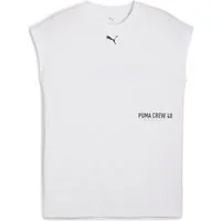PUMA Trainingsshirt M GRAPHIC CUTOFF TANK Regular Fit, atmungsaktiv, schnell trocknend, Rundhalsausschnitt