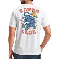Neverless Print-Shirt Herren T-Shirt Backprint Tiger Motiv Rückenprint und Brustlogo Sommer mit Print