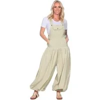 KUNST UND MAGIE Latzhose Hippie Latzhose Haremshose Hose Psy Goa 70er Overall Boho Jumpsuit