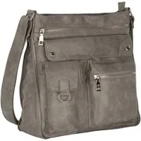 Jennifer Jones Umhängetasche Damen Tasche Schultertasche Umhängetasche Leder Optik Handtasche, als Schultertasche,Shopper,Handtasche tragbar