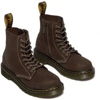 DR. MARTENS 8 Eye Boot ROMARIO Schnürstiefel Kinderschuh, Freizeitstiefel mit zusätzlichem Innenreißverschluss
