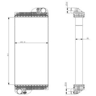 NRF Motork?hler gel?tet 530004