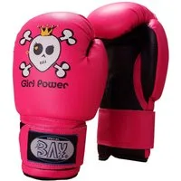 BAY-Sports Boxhandschuhe Girl Power Kinderboxhandschuhe pink Kids Boxen Kickboxen