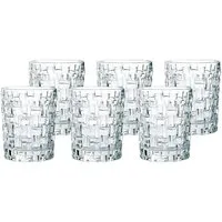 Nachtmann Schnapsglas Nachtmann Bossa Nova Whisky 6er Set, Glas