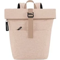 REISENTHEL® Rucksack rolltop backpack 22 Liter, gepolstertes Laptopfach - wasserabweisendes Polyestermaterial