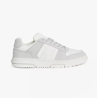 Tommy Hilfiger Die Brooklyn Wildleder Herren Sneaker Hellgrau