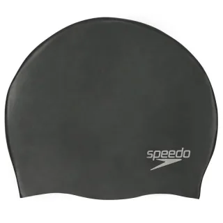 Speedo - Bademütze für Herren/Damen Unisex (Schwarz)