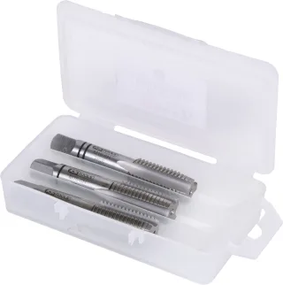 KS Tools HSS Handgewindebohrer-Satz M, 3-tlg - 331.0160