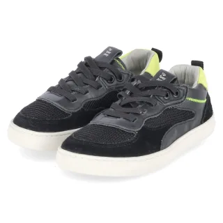 Tip Toey Joey Barfuß-Sneaker STEP - Gr. 24 - Schwarz - Leder & Textil