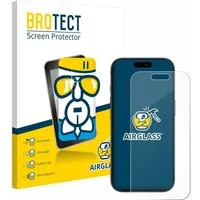 BROTECT Displayschutzglas Folie für Apple iPhone 17 Pro, Schutzfolie Glas Panzer Display Schutz klar