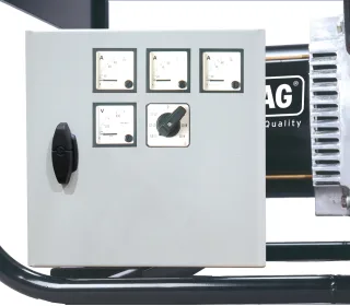 ELMAG Spannungs- und 3xStromstärkemessgerät mit Umschalter 3x400Volt - 53335