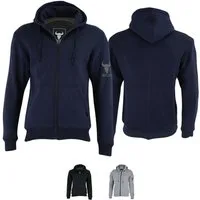 BULLDT Motorradjacke BLD1301 Hoodie (Spar-Set, mit Protektoren) Motorrad Hoodie Herren komplette Beschichtung mit Aramidfasern