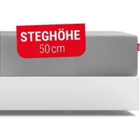 bett1.de Spannbettlaken BODYGUARD Spannbettlaken extra hoch, Gummizug: rundum, für Matratzen bis 32 cm Höhe