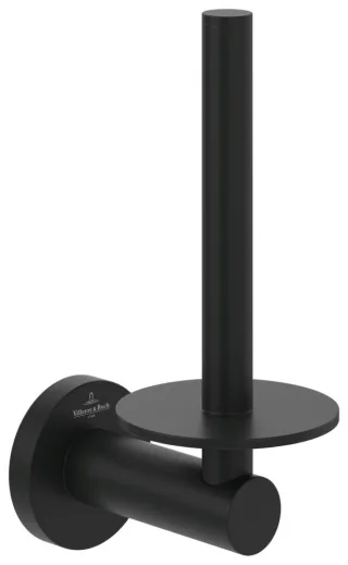 Villeroy & Boch Reserve-Toilettenpapierhalter Elements - Tender 54x85x154mm Matt Black TVA151015000K5