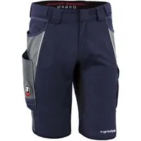 Qualitex Workwear Arbeitsshorts Handwerker-Shorts IRON mit 13 Taschen aus Lyocell, Cordura & Stretch (1-tlg) moderne, kurze Arbeitshose - Strapazierfähig - Funktional-Erweiterbar