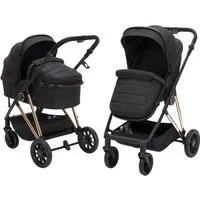 Fillikid Kombi-Kinderwagen Fill Elix, Babywanne einfach zum Sportsitz umbaubar