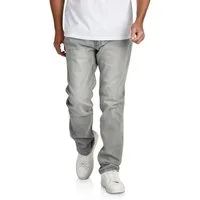 riverso Straight-Jeans Herren Jeanshose RIVChris Regular Fit Denim Hose mit Stretch
