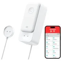 WLAN Wassermelder mit Sensorkabel weiß