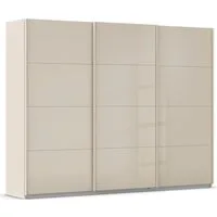 OTTO home Schwebetürenschrank Kleiderschrank Schrank Garderobe AGORDO mit Glasfront (Breiten 203/271/315/360 cm, Höhen 210/229 cm) durchdachte Innenausstattung, in 4 Breiten und 2 Höhen MADE IN GERMANY
