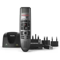 Philips Philips SMP4000 SpeechMike Kabelloses Diktiermikrofon Digitales Diktiergerät (Studio-Qualität Mikrofon, Touch-Sensor, drahtlos, SpeechMike)