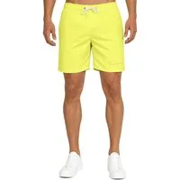 Reichstadt Badeshorts Herren Regular Fit Badehose Mid Waist 25RS073 Brandname-Stitching als dezentes Design-Highlight