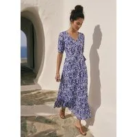 Tamaris Jerseykleid mit verspielten Ärmeln, figurumspielende Passform