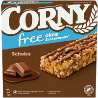 CORNY Riegel free Schoko, 6 Müsliriegel