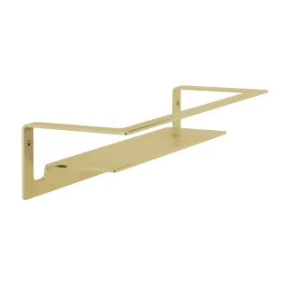 Herzbach design ix pvd wandablage 30 brass, Brass Steel, 21.820000.1.41 21.820000.1.41